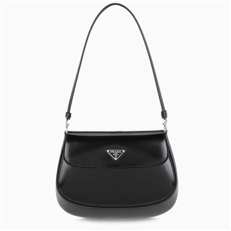 prada cleo flap black